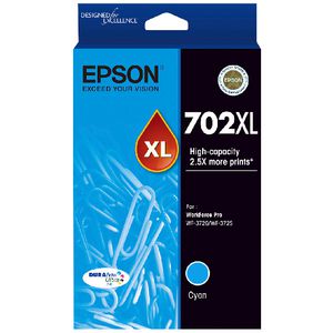 Epson 702XL Ink Cartridge Cyan