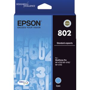 Epson 802 Ink Cartridge Cyan