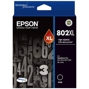 Epson 802XL Ink Cartridge Black