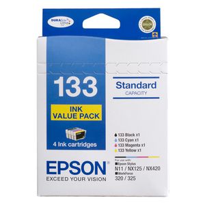Epson 133 Ink Cartridges Value Pack