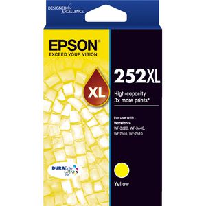 Epson 252XL Ink Cartridge Yellow