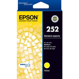 Epson 252 Ink Cartridge Yellow