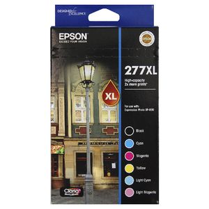 Epson 277XL 6 Ink Cartridge Value Pack