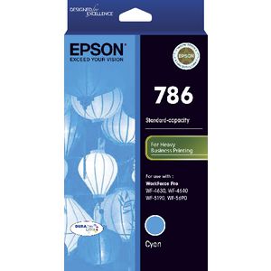 Epson DURABrite Ultra 786 Ink Cartridge Cyan