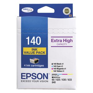 Epson 140 High Capacity Ink Cartridge Value Pack