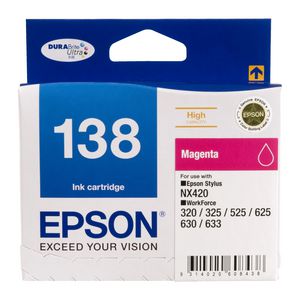 Epson 138 High Capacity Ink Cartridge Magenta