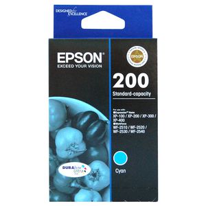 Epson 200 Standard Ink Cartridge Cyan