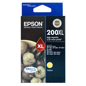 Epson 200 XL High Capacity Ink Cartridge Yellow