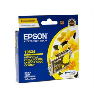 Epson Ink Cartridge Yellow T0634