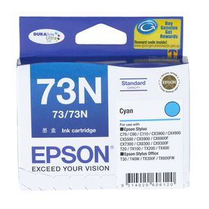 Epson 73 Ink Cartridge Cyan