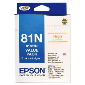 Epson 81N High Capacity Ink Cartridge Value Pack