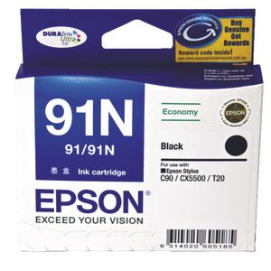 Epson 91 Ink Cartridge Black