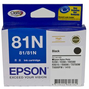 Epson 81N High Capacity Ink Cartridge Black