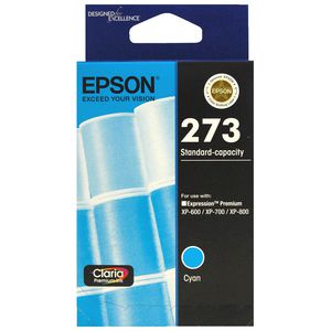Epson 273 Standard Ink Cartridge Cyan