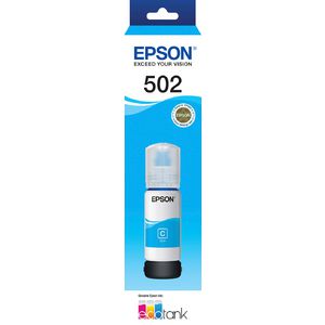 Epson T502 Ink Bottle Cyan