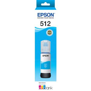 Epson T512 Ink Bottle Cyan