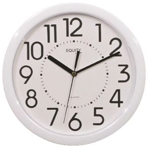 Equity Wall Clock White