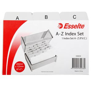 Esselte PVC Index File Card 127mm X 203mm