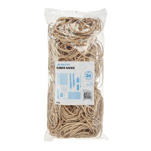 J.Burrows Size 34 Rubber Bands 500g