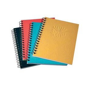 Spirax No.511 A5 Hard Covered Notebook 200 Page Black