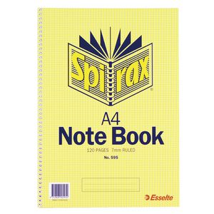 Spirax No. 595 A4 Notebook 120 Page
