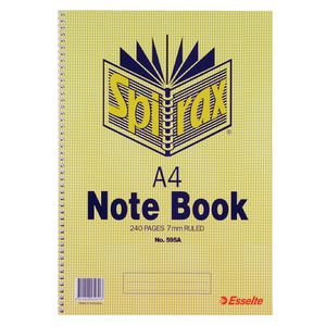 Spirax No. 595A A4 Notebook 240 Pages
