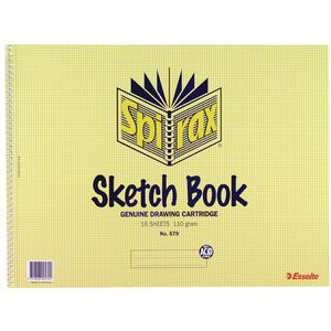 Spirax No. 579 Sketch Book 32 Page