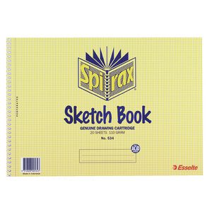 Spirax No. 534 Sketch Book 40 Page