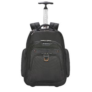 Everki Atlas 13" to 17.3" Wheeled Trolley Backpack Black