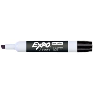 Expo 2 Whiteboard Marker Chisel Black