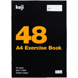 Keji A4 Exercise Book 48 Pages