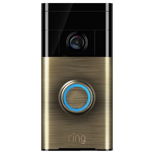 Ring Video Doorbell Antique Brass