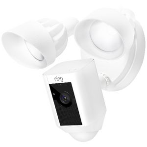 Ring Floodlight Outdoor Camera White