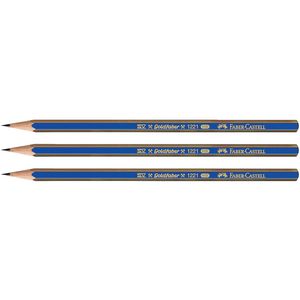 Faber-Castell Goldfaber Pencils HB 3 Pack