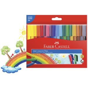 Faber-Castell Connector Pens 18 Pack