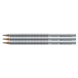 Faber-Castell Grip Graphite Pencils HB 3 Pack