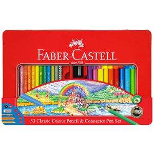 Faber-Castell 53 Piece Tin Set