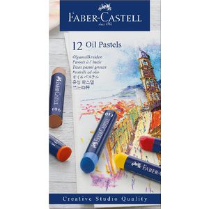 Faber-Castell Studio Oil Pastels 12 Pack