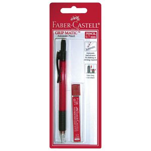 Faber-Castell Grip Matic Mechanical Pencil 0.7mm with Leads