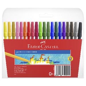 Faber-Castell Fibre Tip Markers 20 Pack