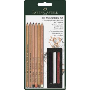 Faber-Castell Pitt Monochrome 9 Piece Set