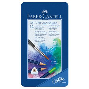 Faber-Castell Art Grip Aquarelle Pencils 12 Pack