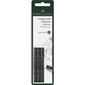 Faber-Castell Pitt Compressed Charcoal Extra Soft