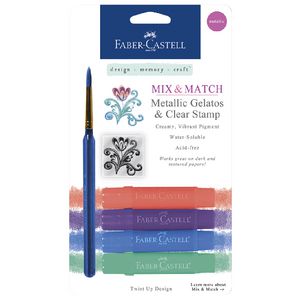 Faber-Castell Gelatos Metallic 4 Pack