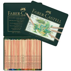 Faber-Castell Pitt Pastel Pencils Tin 24 Pack