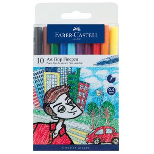 Faber-Castell Art Grip Fineliners 10 Pack