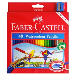 Faber-Castell Watercolour Hexagonal Pencils 48 Pack