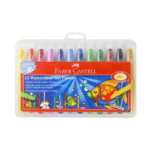 Faber-Castell Watercolour Gel Pastels 12 Pack