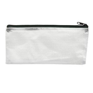 Studymate Mesh Pencil Case 228 x 118mm White