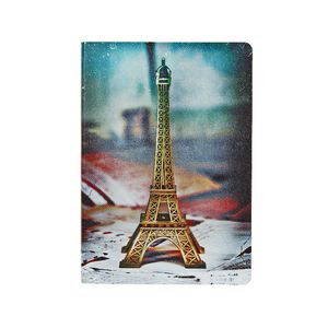 Soft PU Printed A5 Journal 240 Page Eiffel Tower